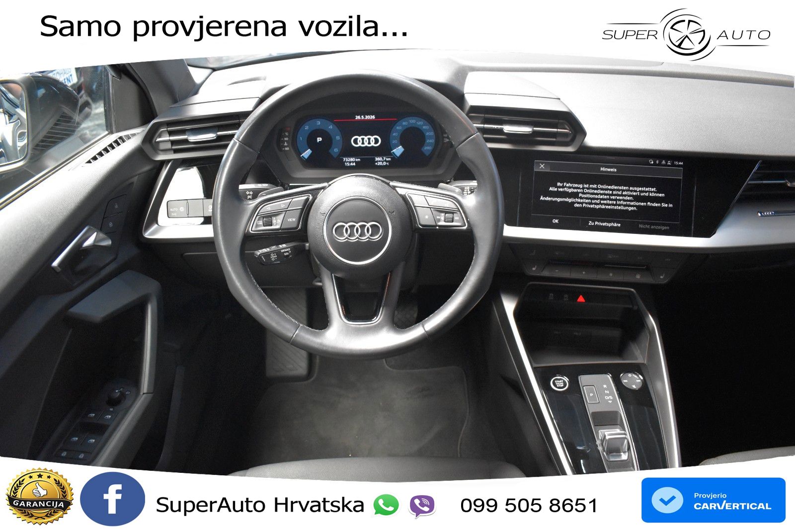 Audi A3 35 TDI (150 KS) S tronic