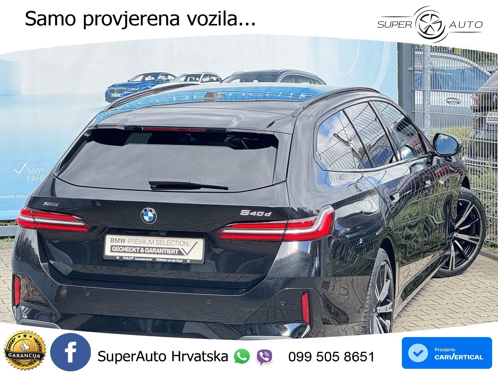 BMW 540d Touring (303 KS) xDrive Steptronic M Sport ACC+HEAD+4xGR SJED+360+PANO