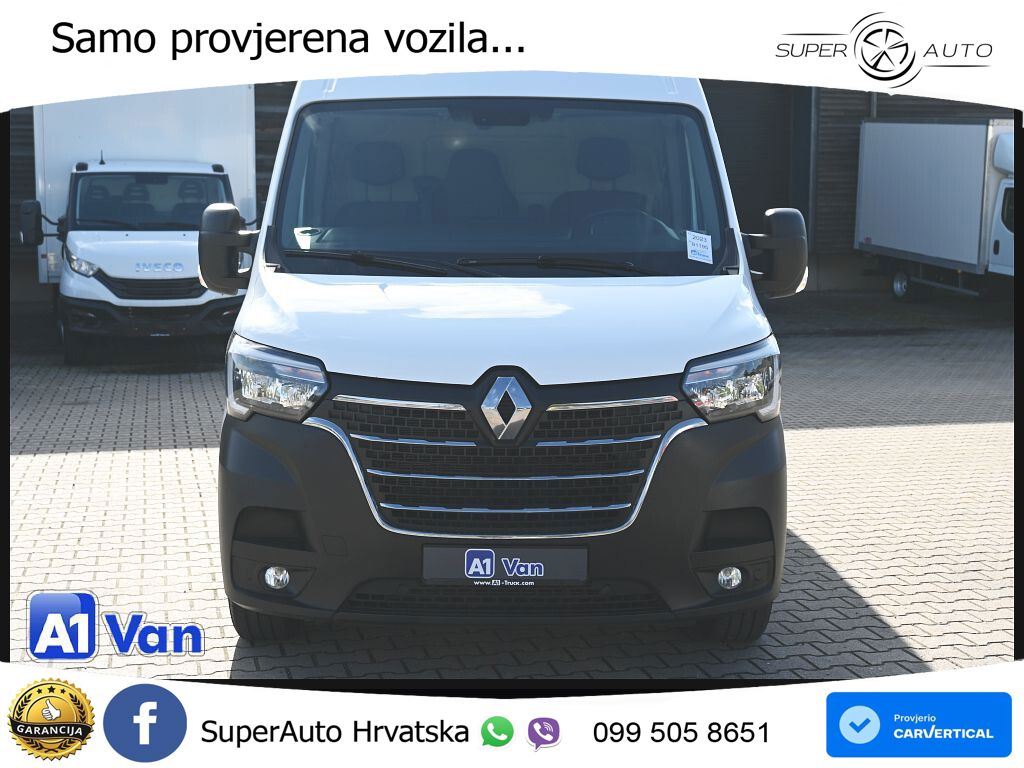 Renault Master Kasten, Klima, PDC, 3-Sitzer 136 KS