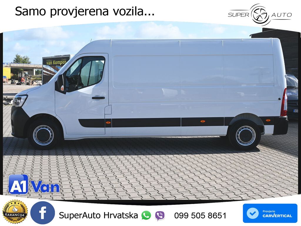 Renault Master Kasten, Klima, PDC, 3-Sitzer 136 KS