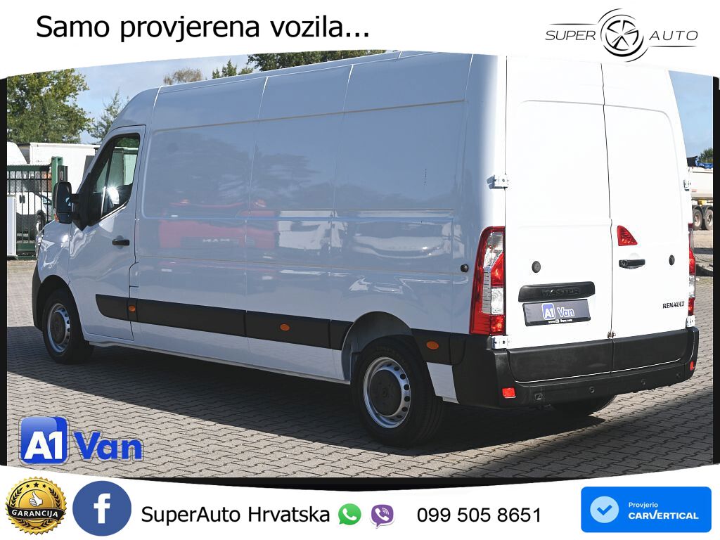 Renault Master Kasten, Klima, PDC, 3-Sitzer 136 KS