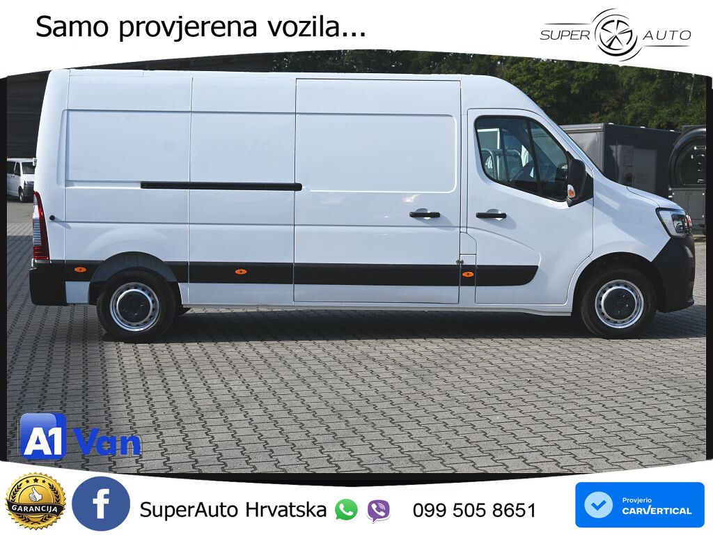 Renault Master Kasten, Klima, PDC, 3-Sitzer 136 KS