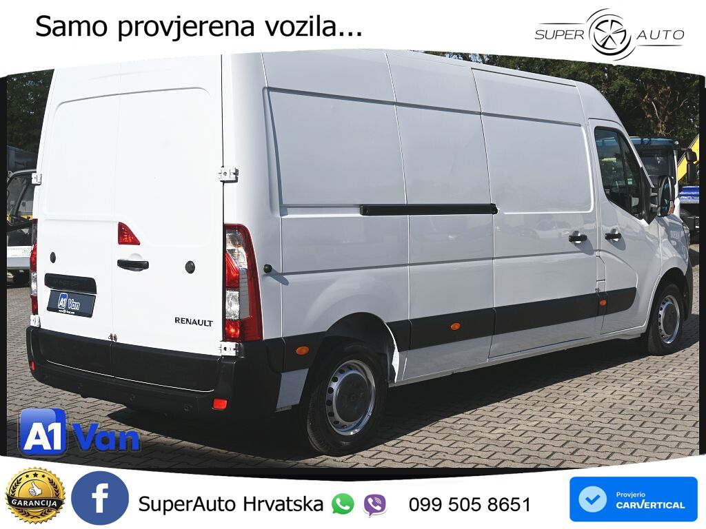 Renault Master Kasten, Klima, PDC, 3-Sitzer 136 KS