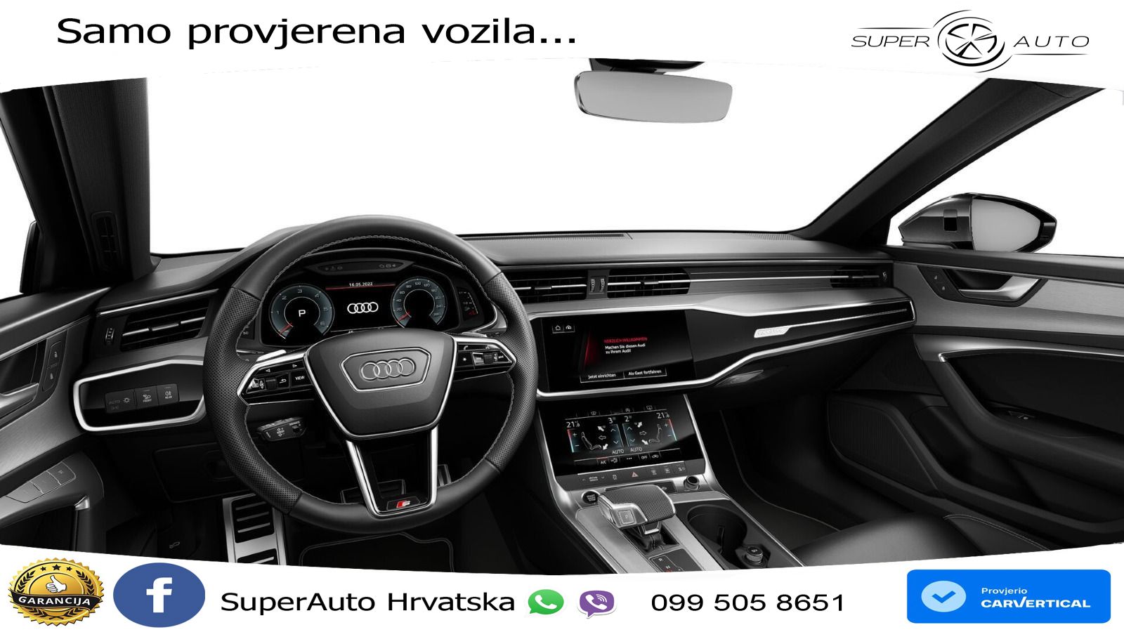 Audi A6 50 TDI V6 (286 KS) quattro tiptronic S line LED+GR SJED+ACC