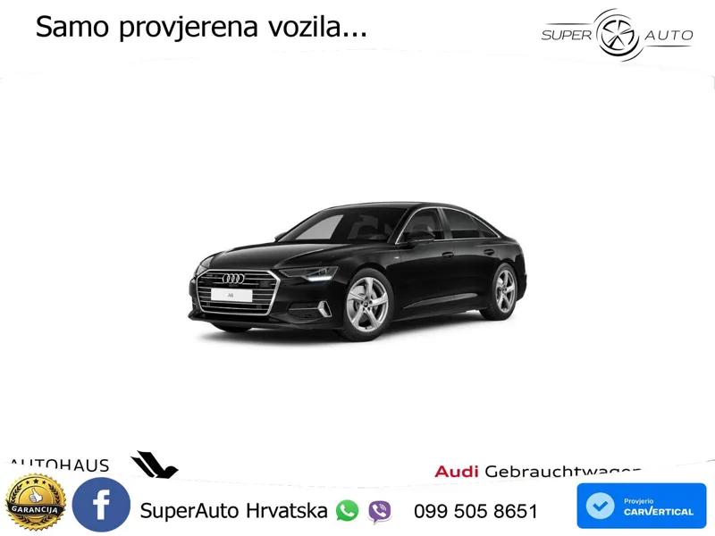 Audi A6 50 TDI V6 (286 KS) quattro tiptronic S line LED+GR SJED+ACC