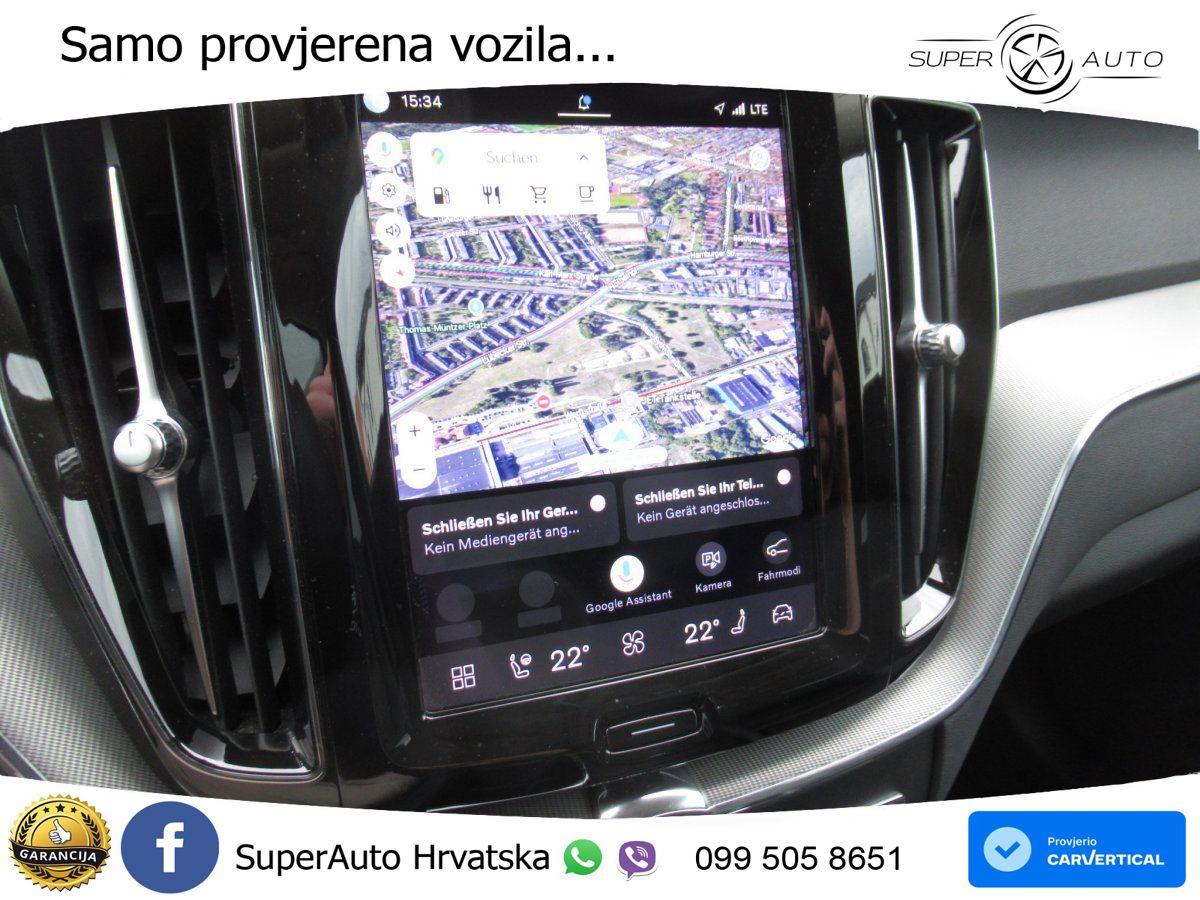 Volvo XC60 B4 Diesel FWD Geartronic LED+GR SJED+ACC