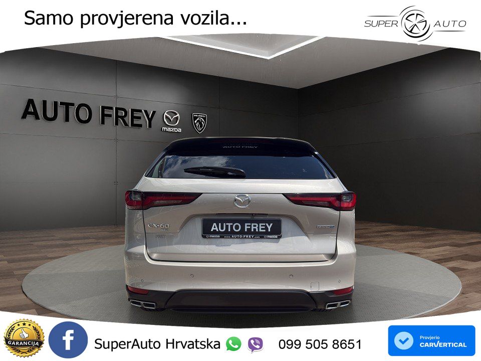 Mazda CX-60 2.5 e-Skyactiv (328 KS) AWD Automatic MATRIX+GR SJED+KAM