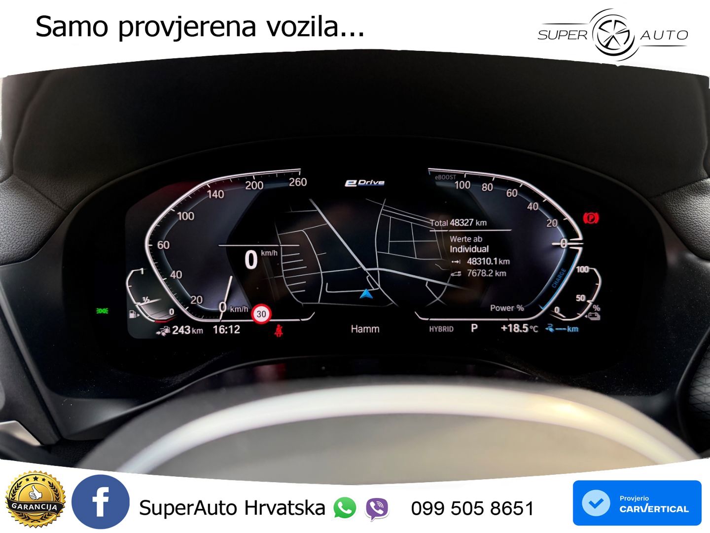 BMW X3 30e xDrive Steptronic M Sport LED+GR SJED+ACC