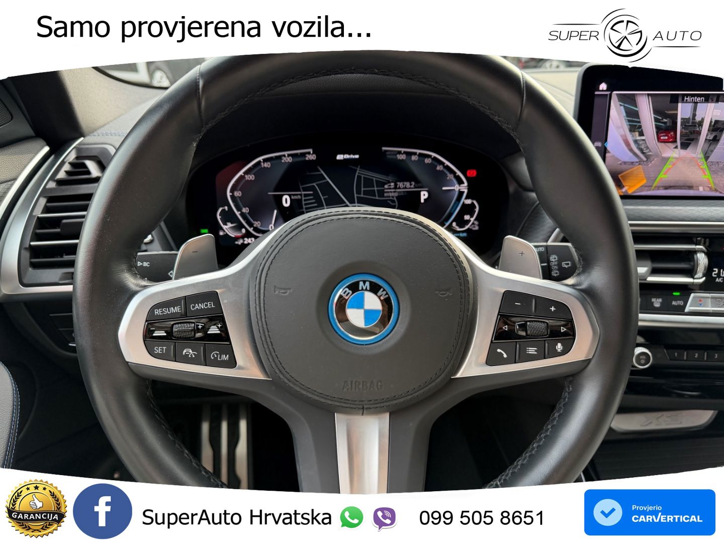 BMW X3 30e xDrive Steptronic M Sport LED+GR SJED+ACC