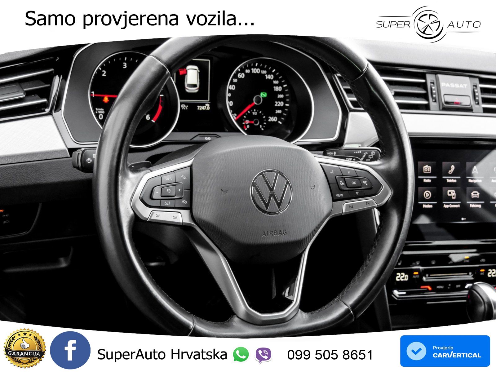Volkswagen Passat Variant 2.0 TDI (150 KS) DSG Business LED+GR SJED+ACC