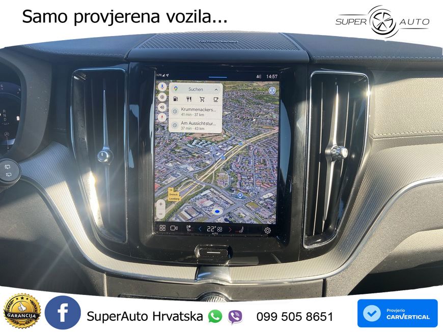 Volvo XC60 B5 Diesel AWD Geartronic ACC+HEAD+4xGR SJED+360+PANO