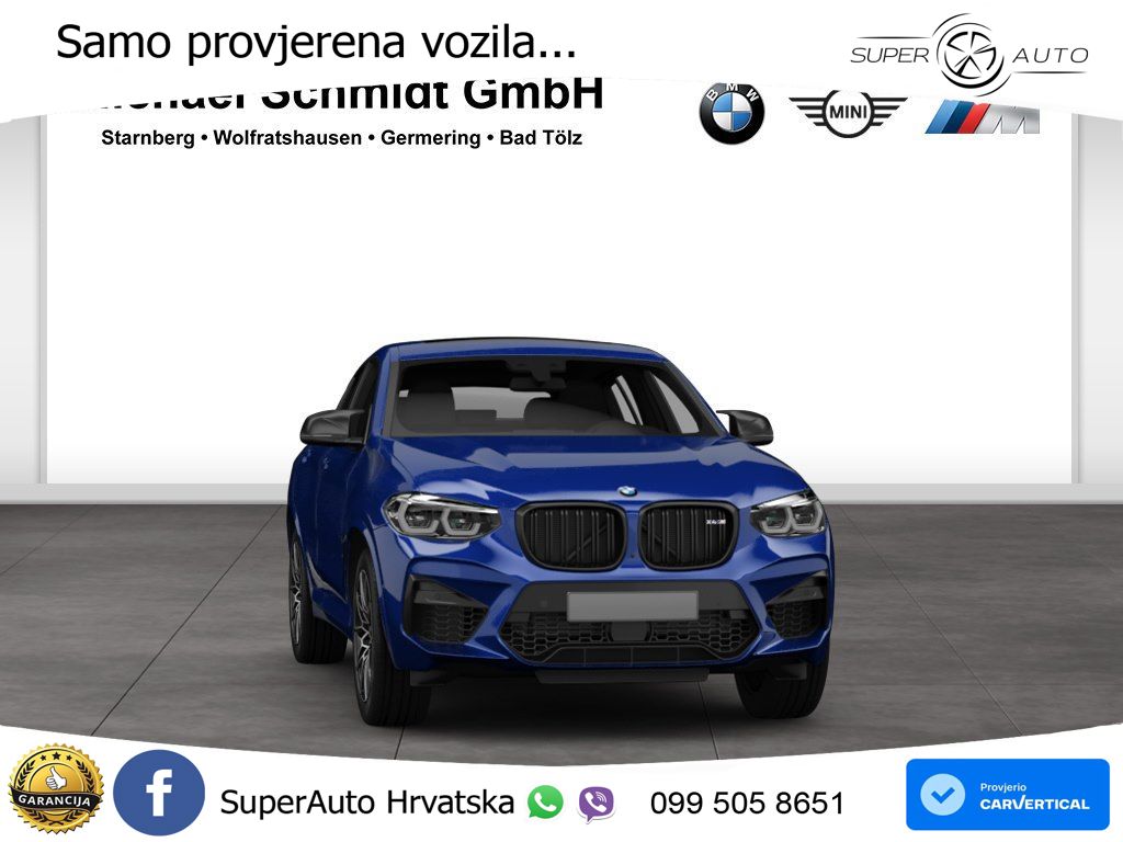 BMW X4 M Competition 3.0 (510 KS) xDrive Steptronic ACC+HEAD+4xGR SJED+360+PANO