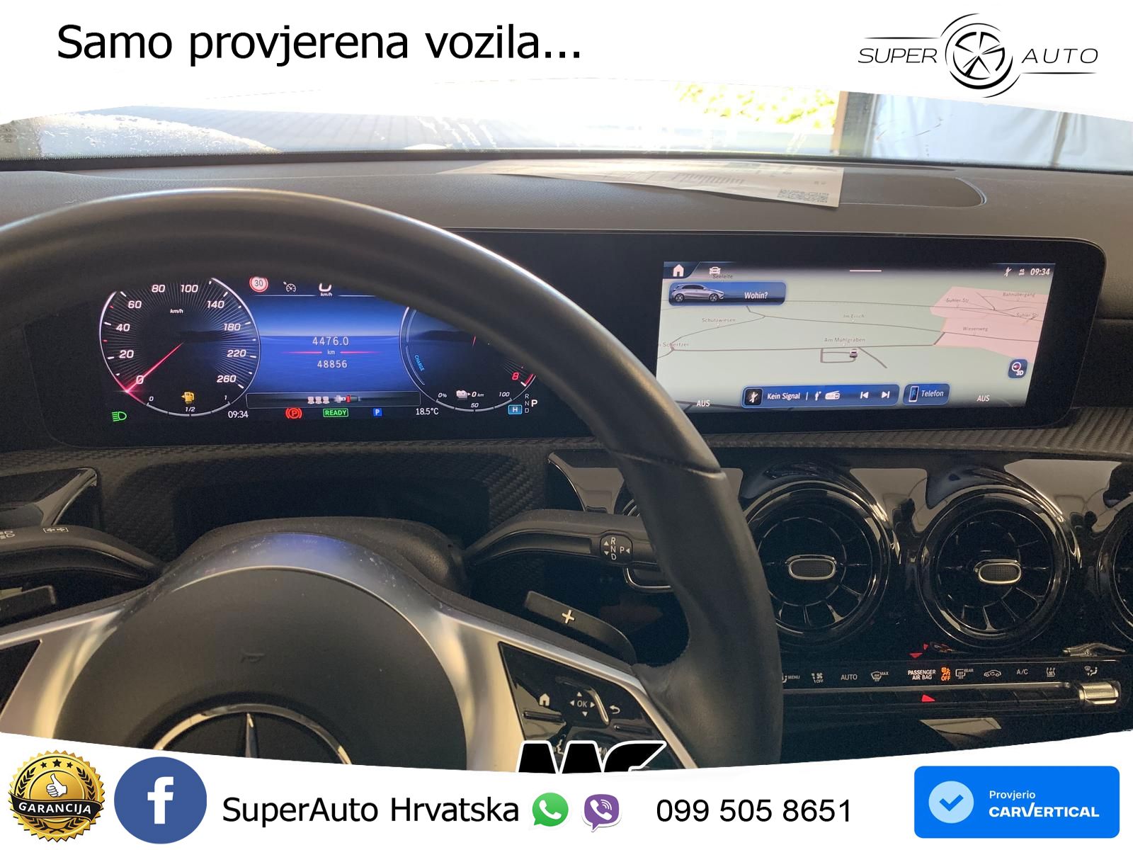 Mercedes-Benz A 250e 8G-DCT LED+GR SJED+ACC