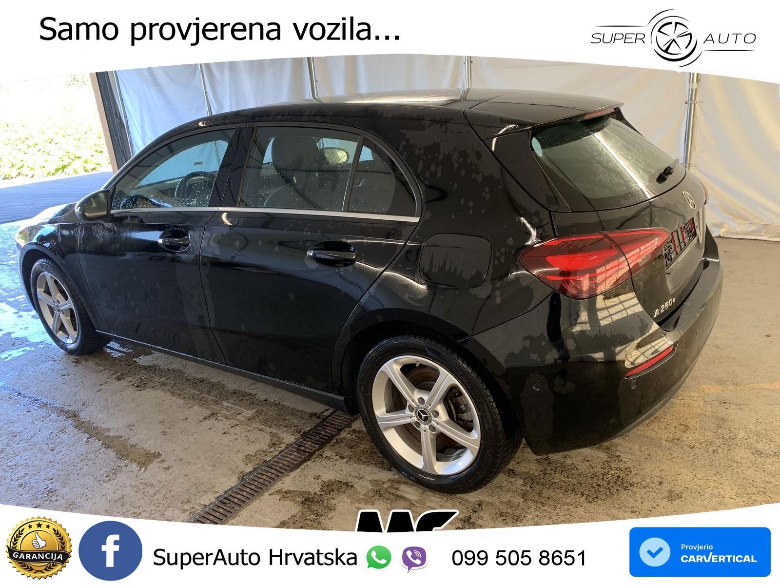 Mercedes-Benz A 250e 8G-DCT LED+GR SJED+ACC