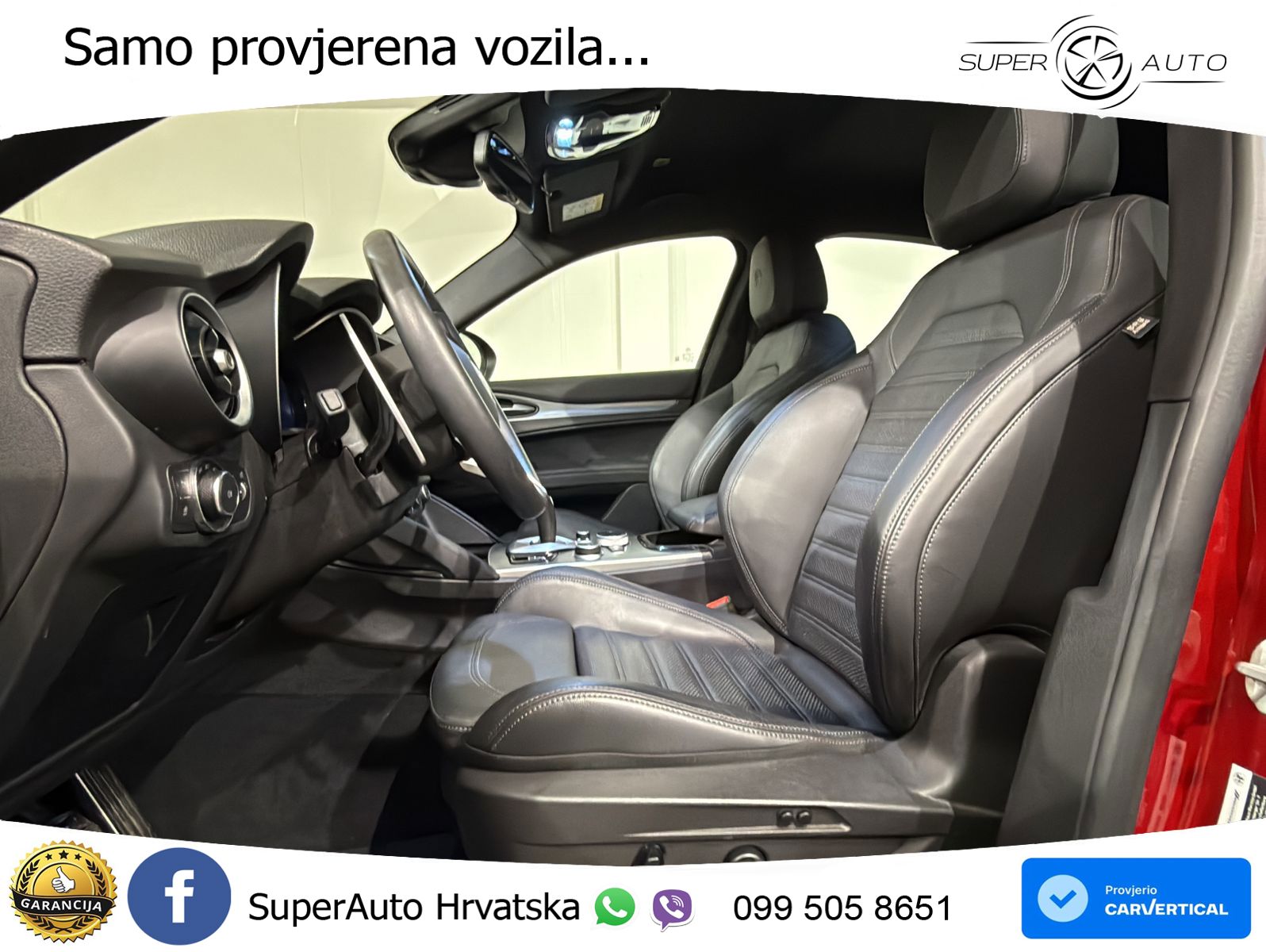 Alfa Romeo Stelvio 2.2 MultiJet II (210 KS) Q4 Automatic LED+GR SJED+ACC