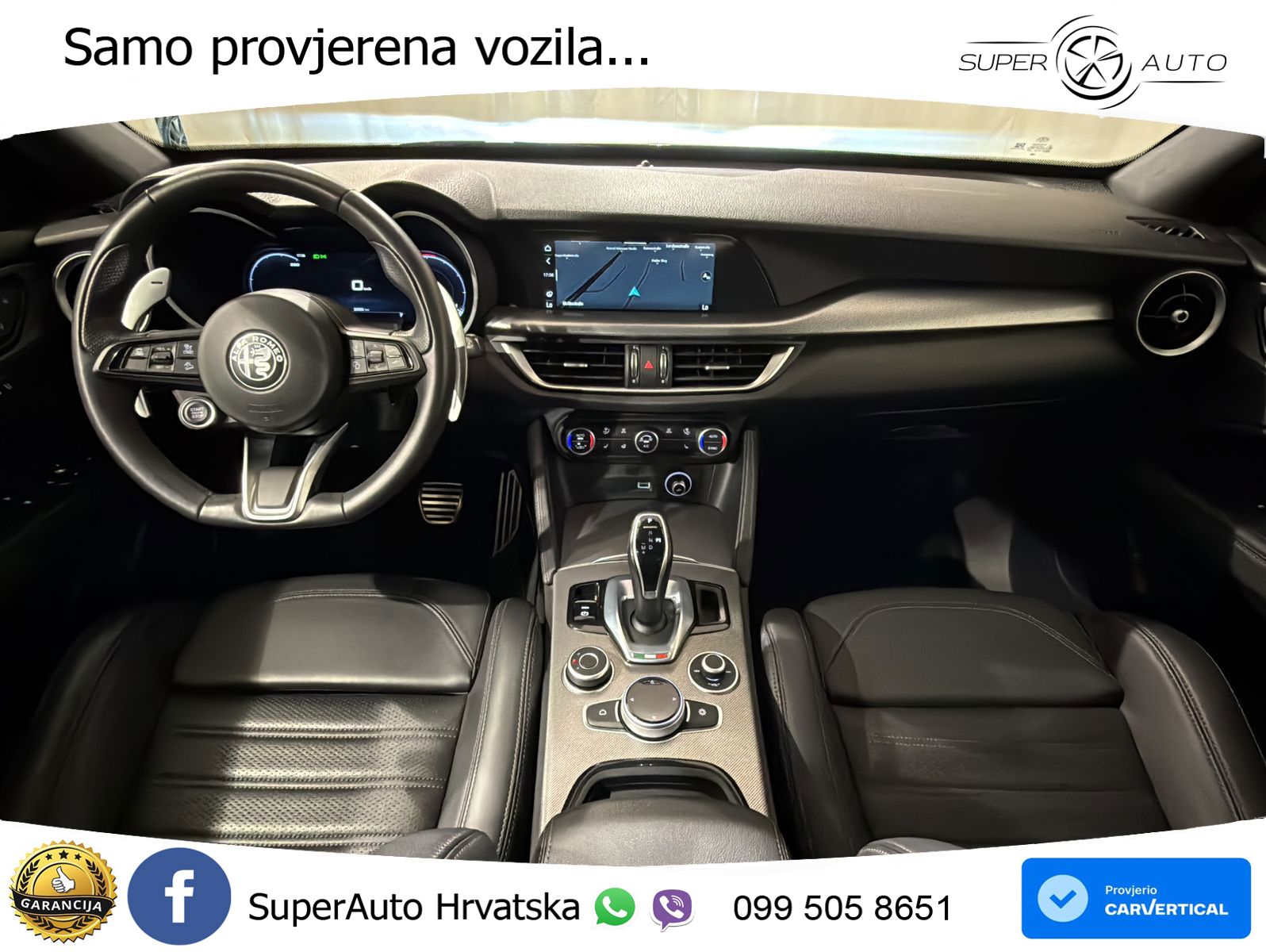 Alfa Romeo Stelvio 2.2 MultiJet II (210 KS) Q4 Automatic LED+GR SJED+ACC