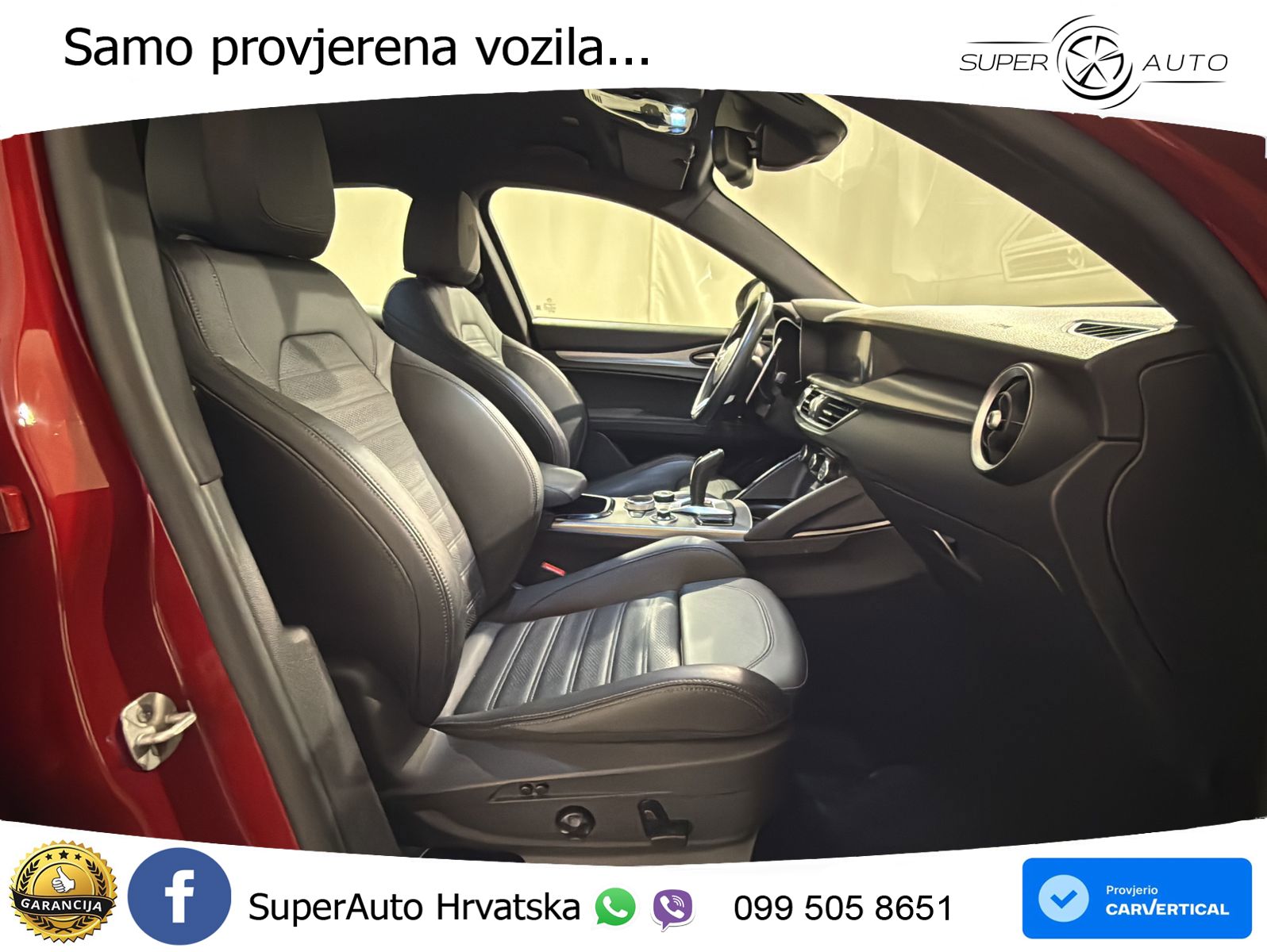 Alfa Romeo Stelvio 2.2 MultiJet II (210 KS) Q4 Automatic LED+GR SJED+ACC