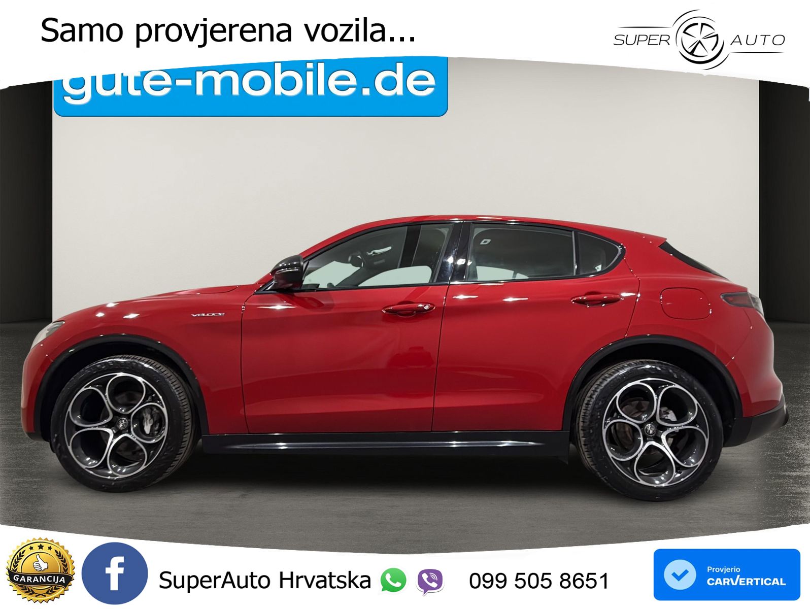 Alfa Romeo Stelvio 2.2 MultiJet II (210 KS) Q4 Automatic LED+GR SJED+ACC