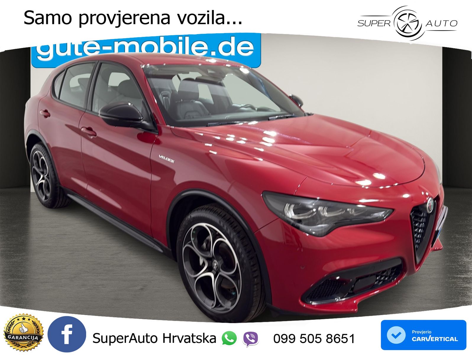 Alfa Romeo Stelvio 2.2 MultiJet II (210 KS) Q4 Automatic LED+GR SJED+ACC