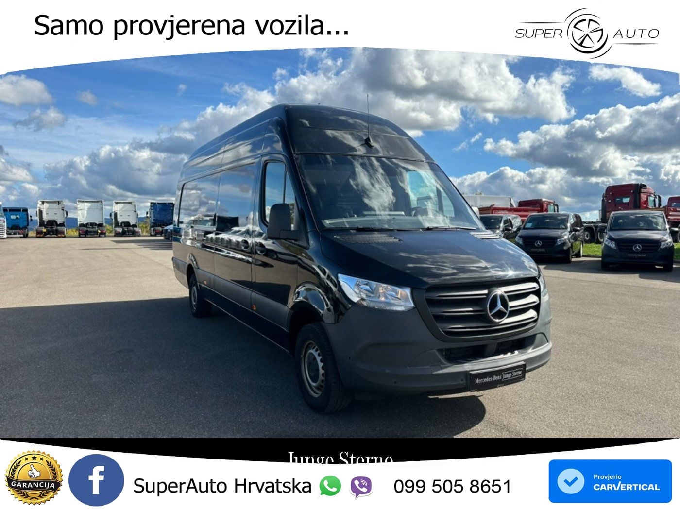 Mercedes-Benz Sprinter 319 CDI KA/L4H3/MAXI/XXL/SUPERHOCHDACH/ 190 KS