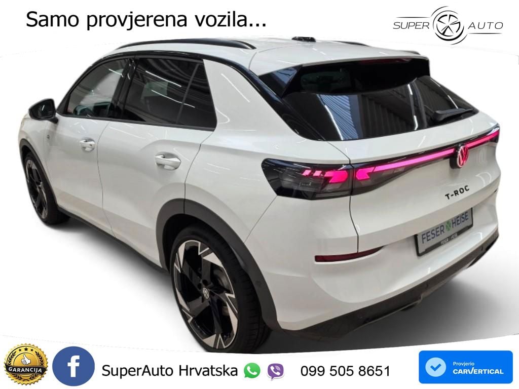 Volkswagen T-Roc 1.5 eTSI (150 KS)  DSG R-Line LED+GR SJED+ACC