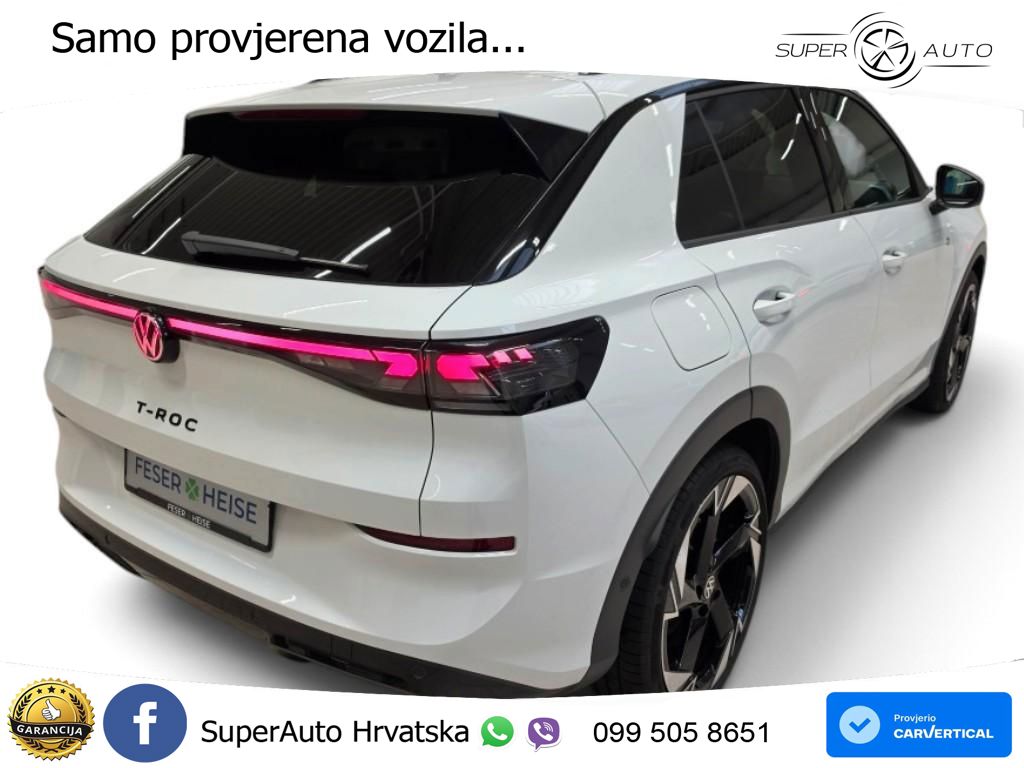 Volkswagen T-Roc 1.5 eTSI (150 KS)  DSG R-Line LED+GR SJED+ACC