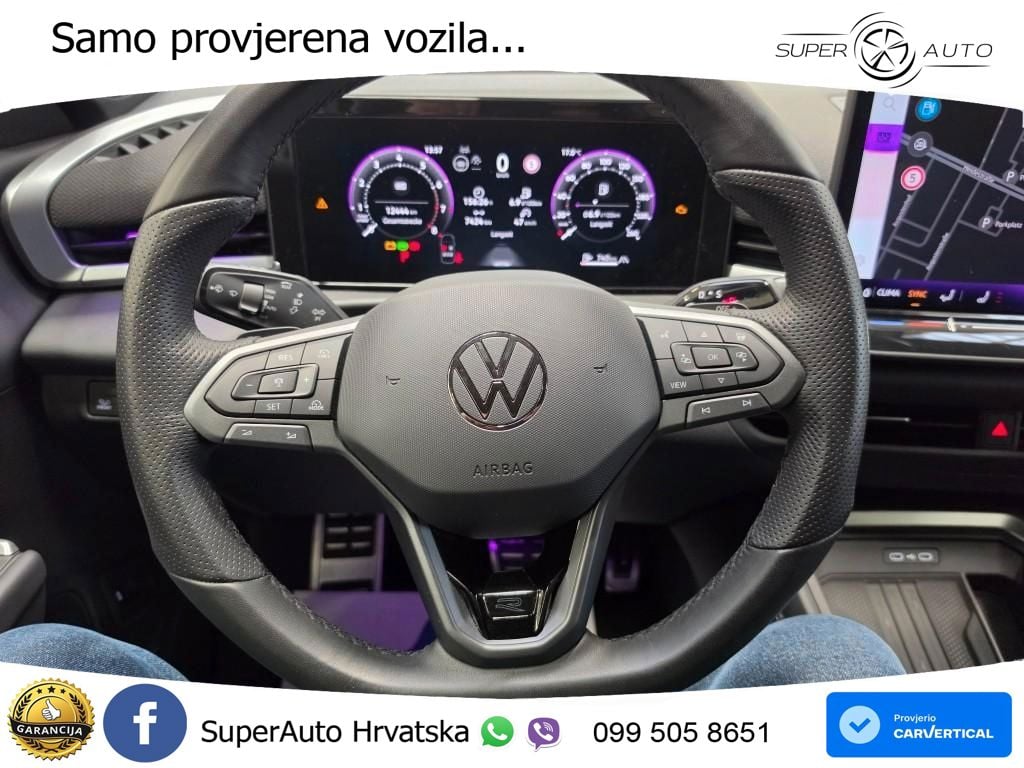 Volkswagen T-Roc 1.5 eTSI (150 KS)  DSG R-Line LED+GR SJED+ACC