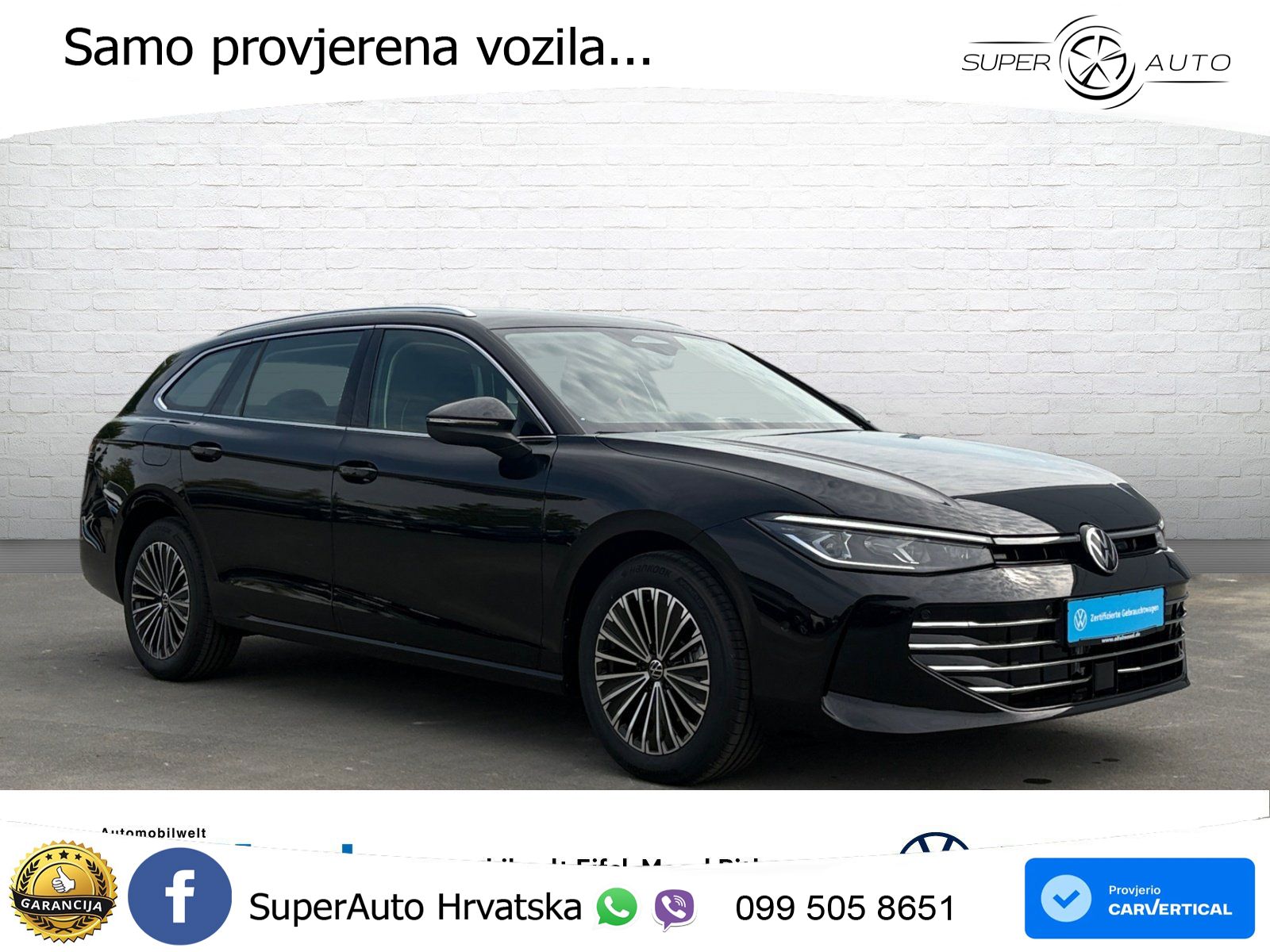 Volkswagen Passat Variant 1.5 eTSI (150 KS) DSG Elegance LED+GR SJED+ACC