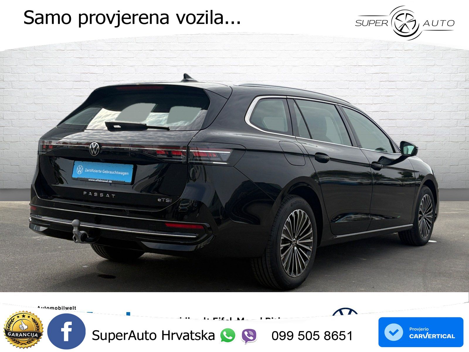 Volkswagen Passat Variant 1.5 eTSI (150 KS) DSG Elegance LED+GR SJED+ACC