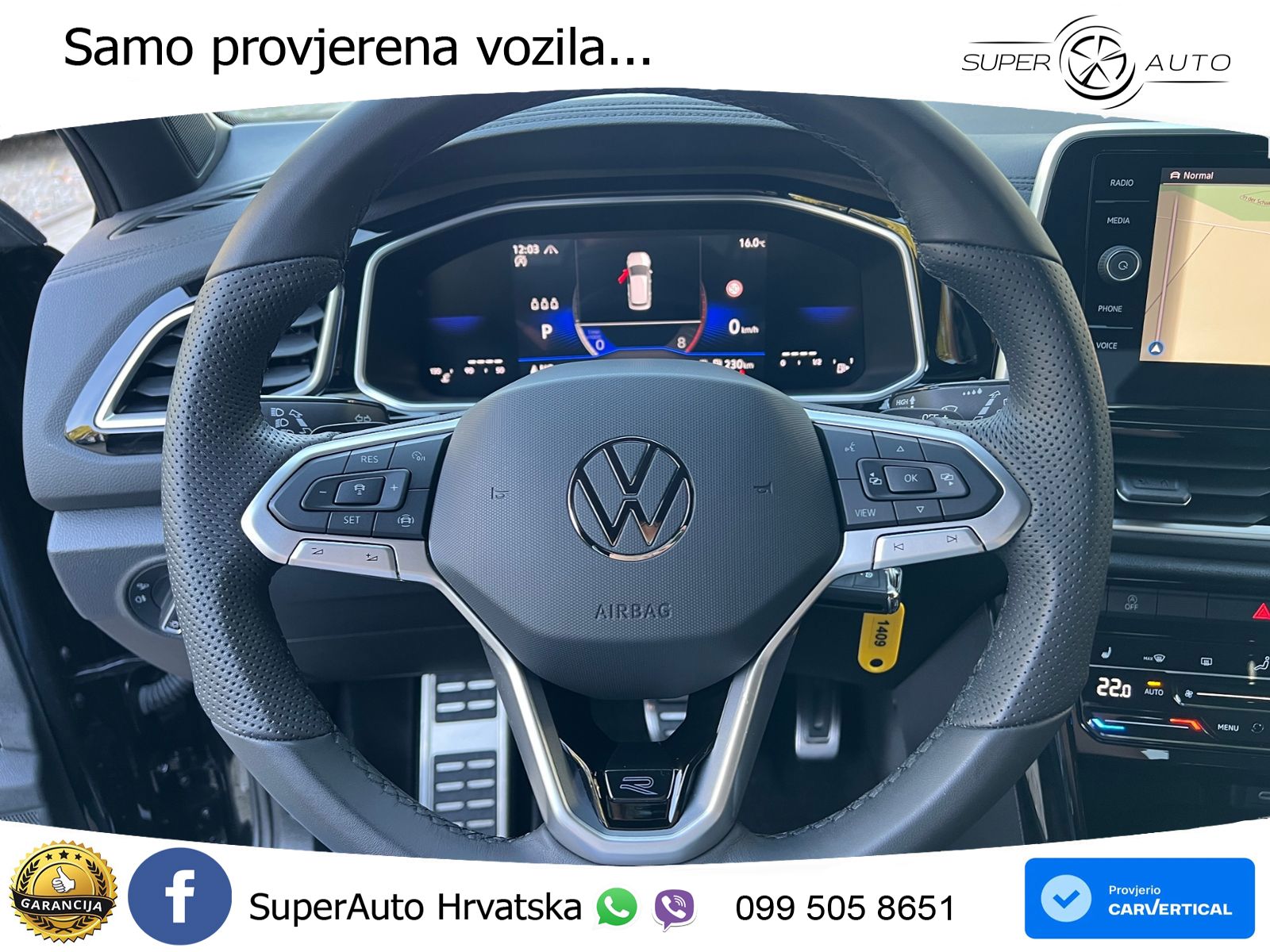 Volkswagen T-Roc 1.5 TSI (150 KS) DSG LED+GR SJED+ACC