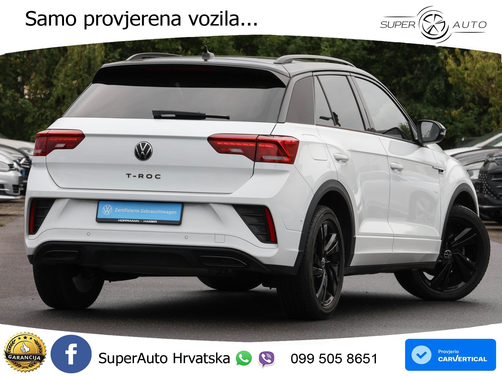 Volkswagen T-Roc 1.5 TSI (150 KS) DSG LED+GR SJED+ACC