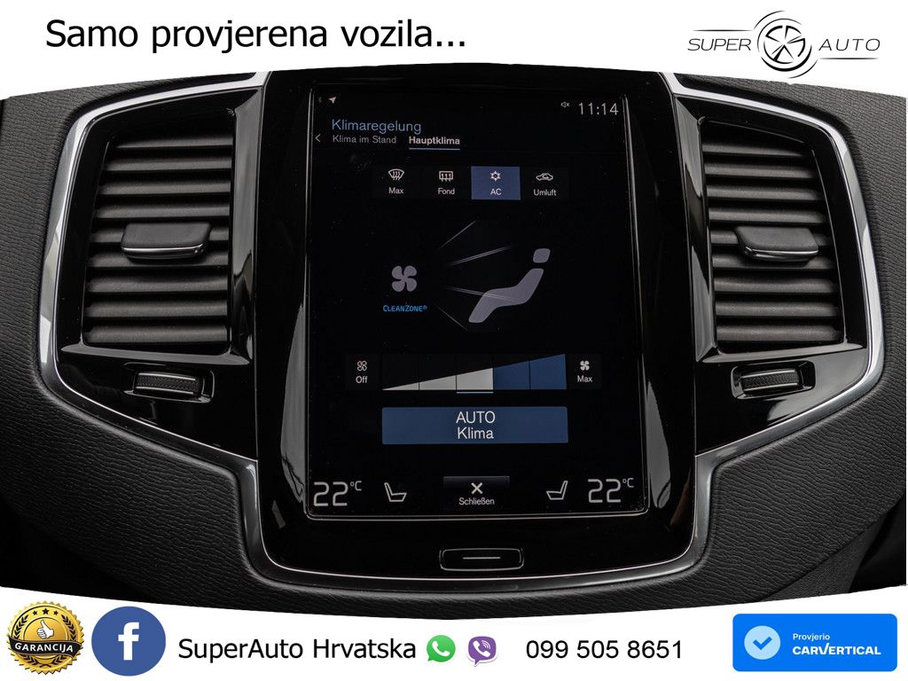 Volvo XC90 2.0 B5 Diesel AWD Automatic ZRAČNI+ACC+GR SJED+KAM