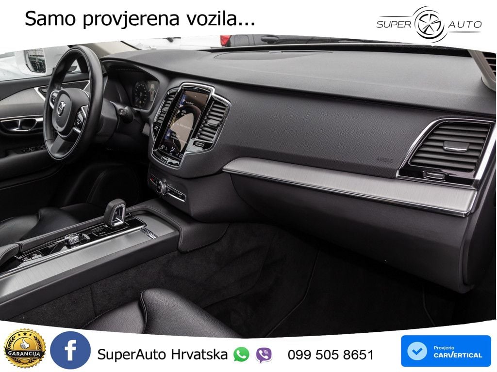 Volvo XC90 2.0 B5 Diesel AWD Automatic ZRAČNI+ACC+GR SJED+KAM
