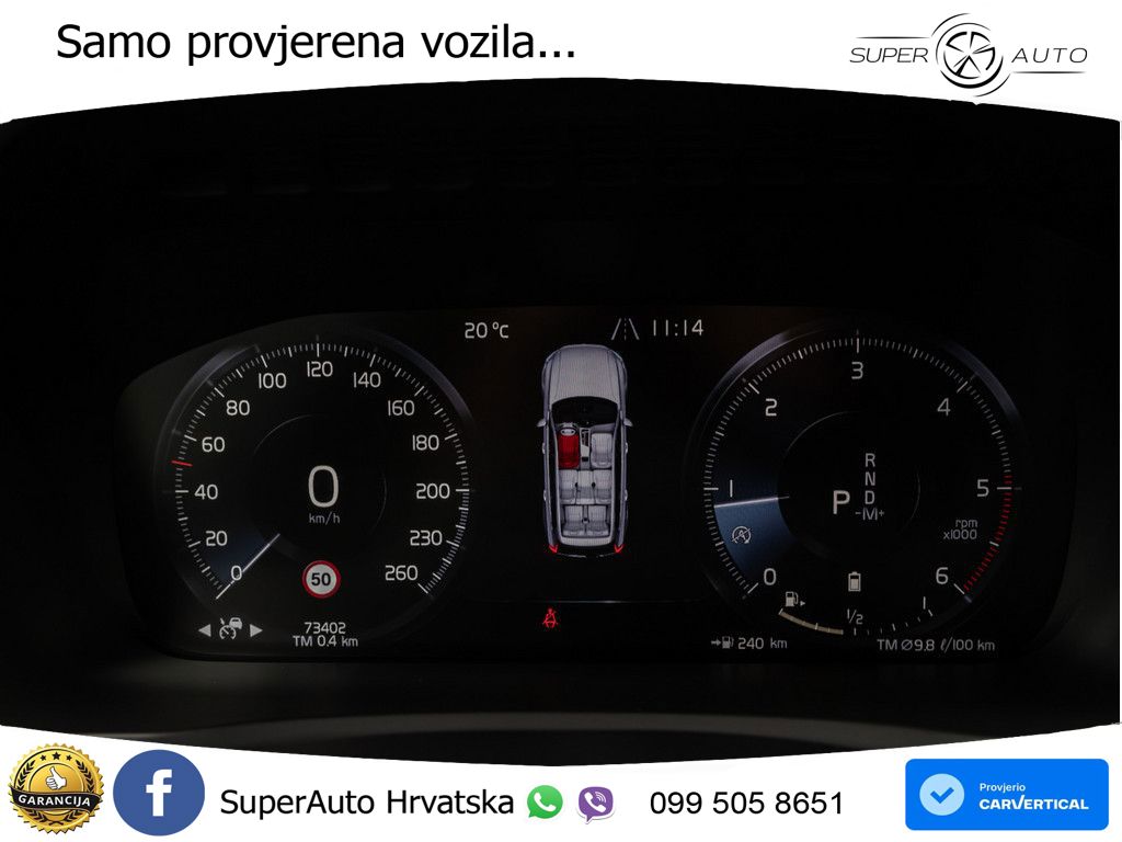 Volvo XC90 2.0 B5 Diesel AWD Automatic ZRAČNI+ACC+GR SJED+KAM