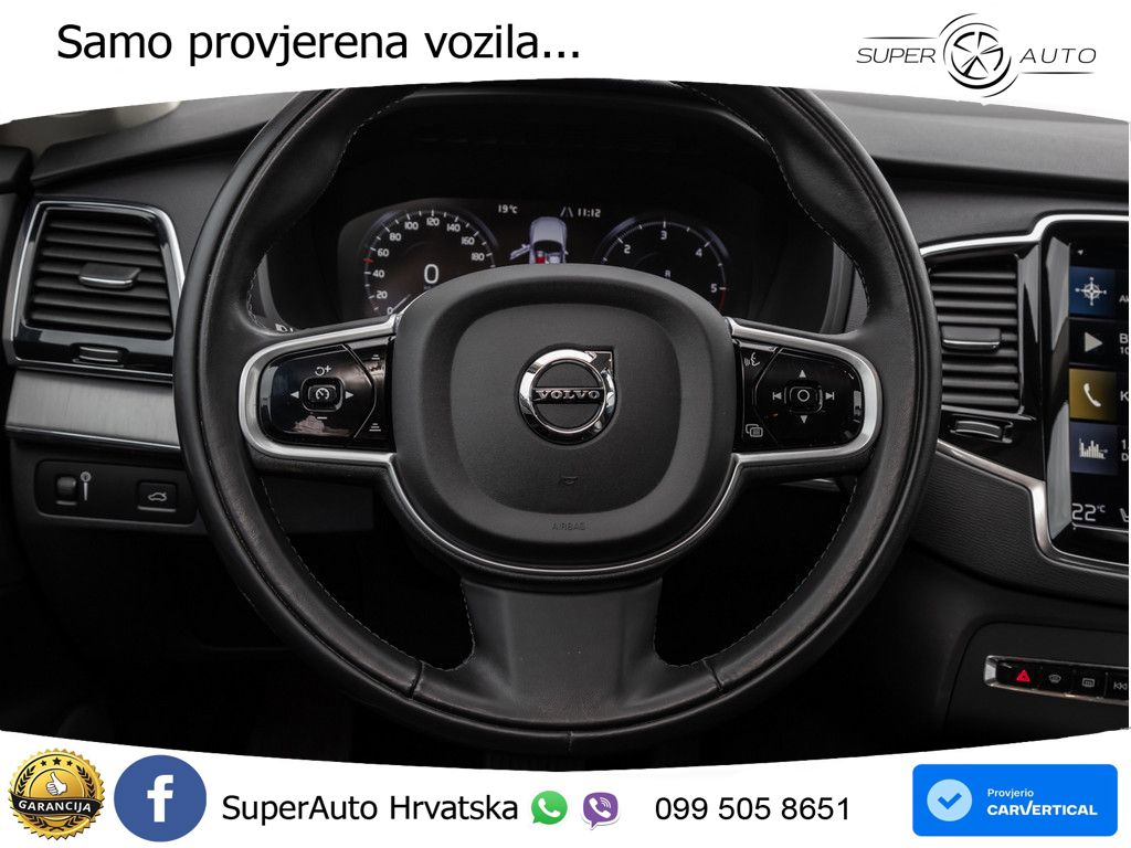 Volvo XC90 2.0 B5 Diesel AWD Automatic ZRAČNI+ACC+GR SJED+KAM