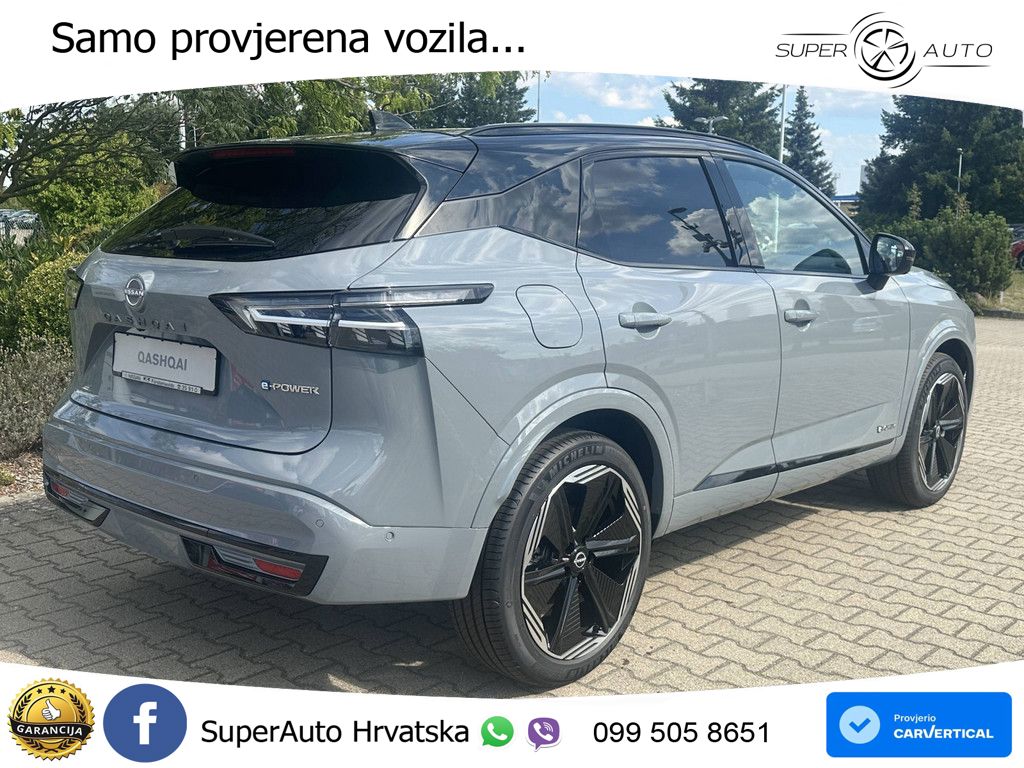 Nissan Qashqai e-POWER 1.5 VC-T (190 KS) Automatic LED+GR SJED+ACC