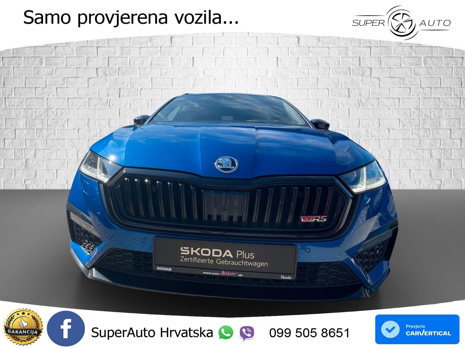 Škoda Octavia Combi RS 2.0 TDI (200 KS) 4x4 DSG LED+GR SJED+ACC