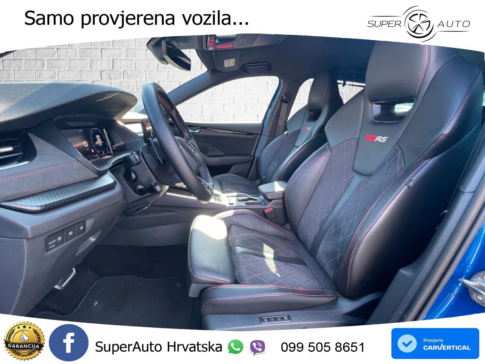 Škoda Octavia Combi RS 2.0 TDI (200 KS) 4x4 DSG LED+GR SJED+ACC