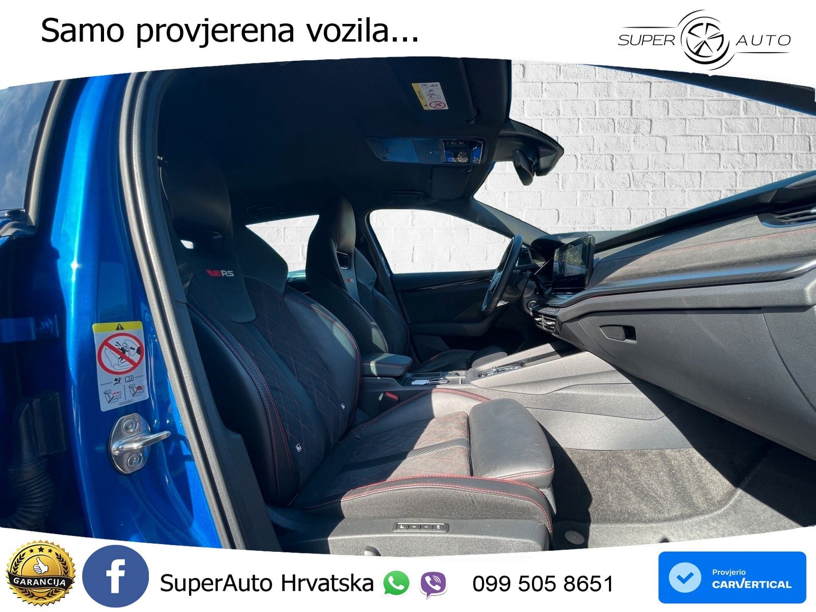 Škoda Octavia Combi RS 2.0 TDI (200 KS) 4x4 DSG LED+GR SJED+ACC