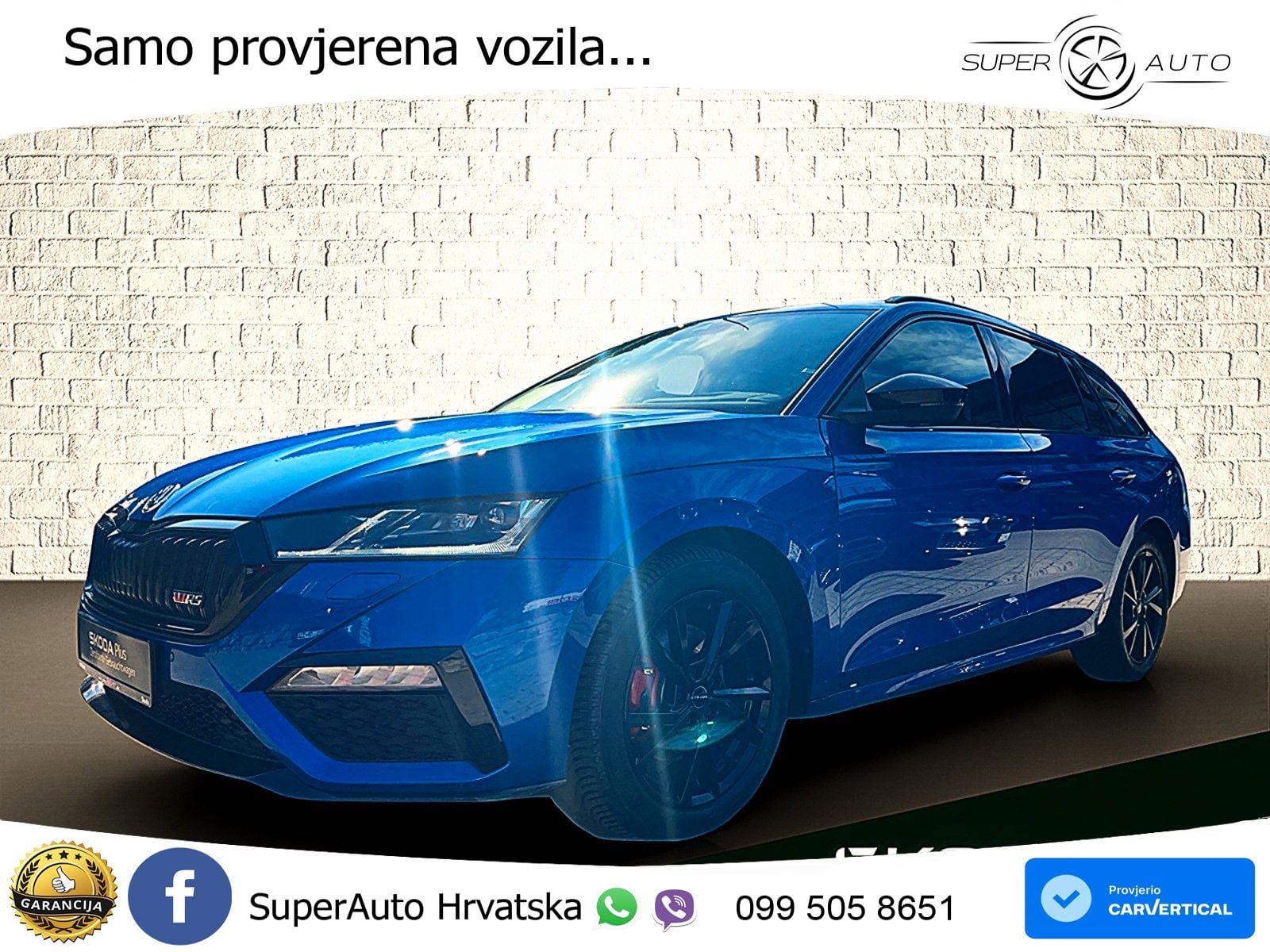 Škoda Octavia Combi RS 2.0 TDI (200 KS) 4x4 DSG LED+GR SJED+ACC
