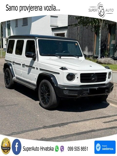 Mercedes G 500 Long V8 (422 KS) 4MATIC 9G-TRONIC