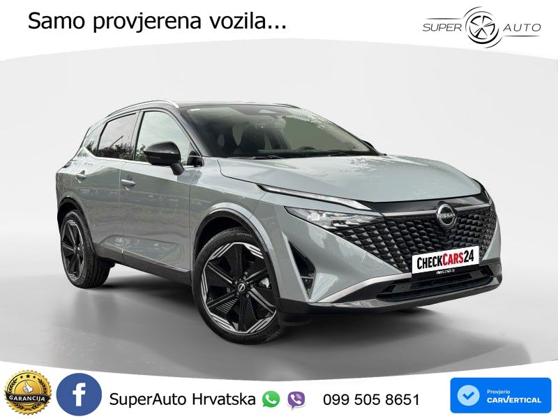 Nissan Qashqai 1.3 DIG-T (158 KS) Xtronic Tekna ACC+HEAD+GR SJED+360+PANO