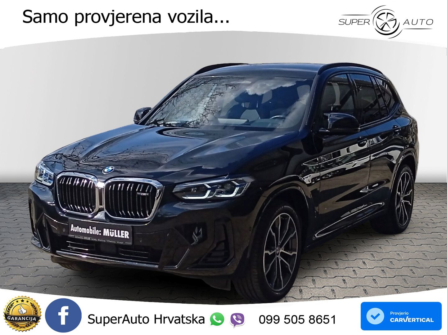 BMW X3 M40i xDrive Steptronic LED+GR SJED+ACC