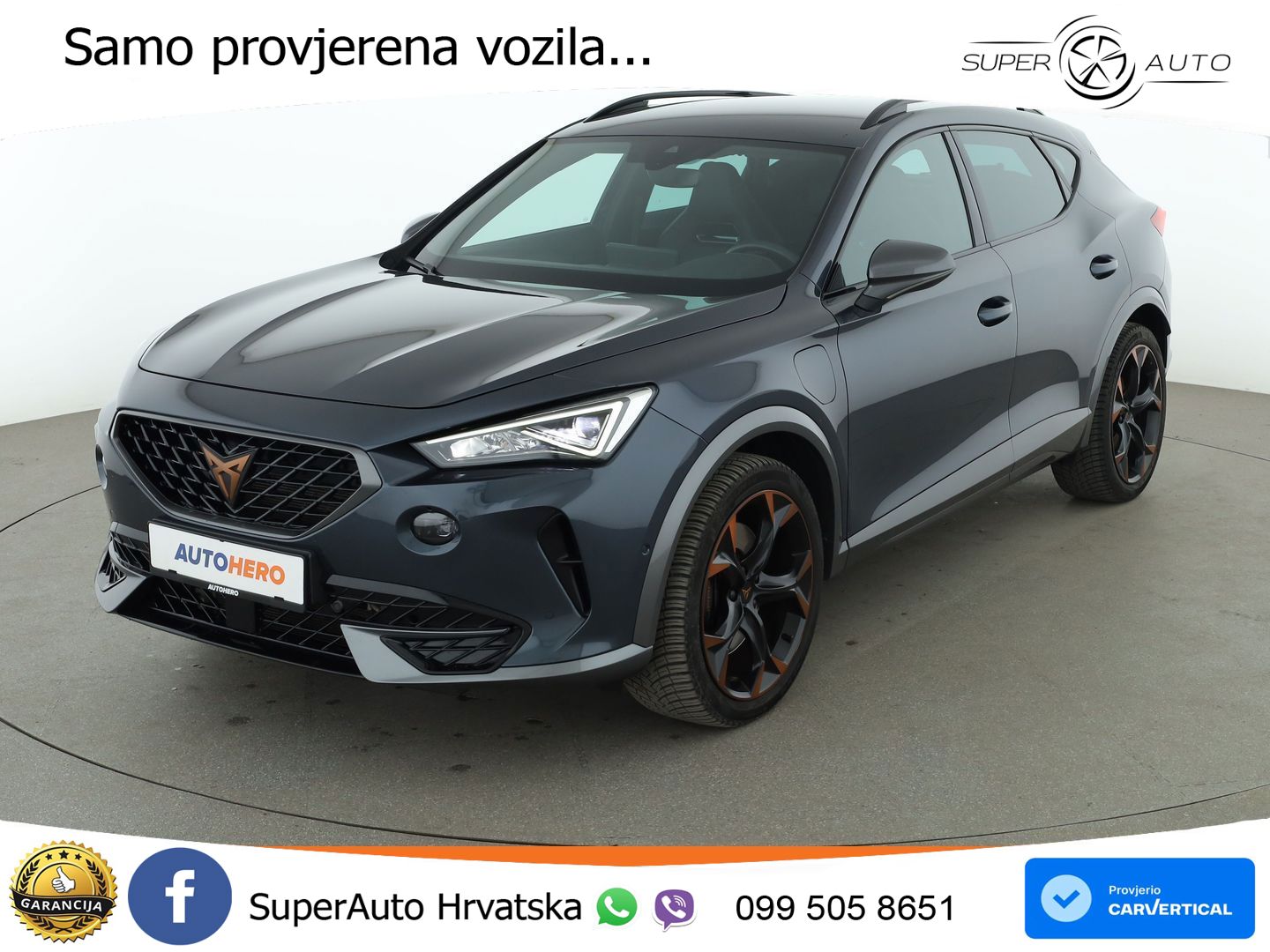 Cupra Formentor 1.4 TSI (245 KS) e-Hybrid DSG VZ LED+GR SJED+ACC