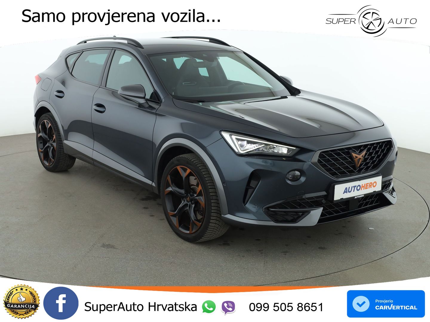 Cupra Formentor 1.4 TSI (245 KS) e-Hybrid DSG VZ LED+GR SJED+ACC