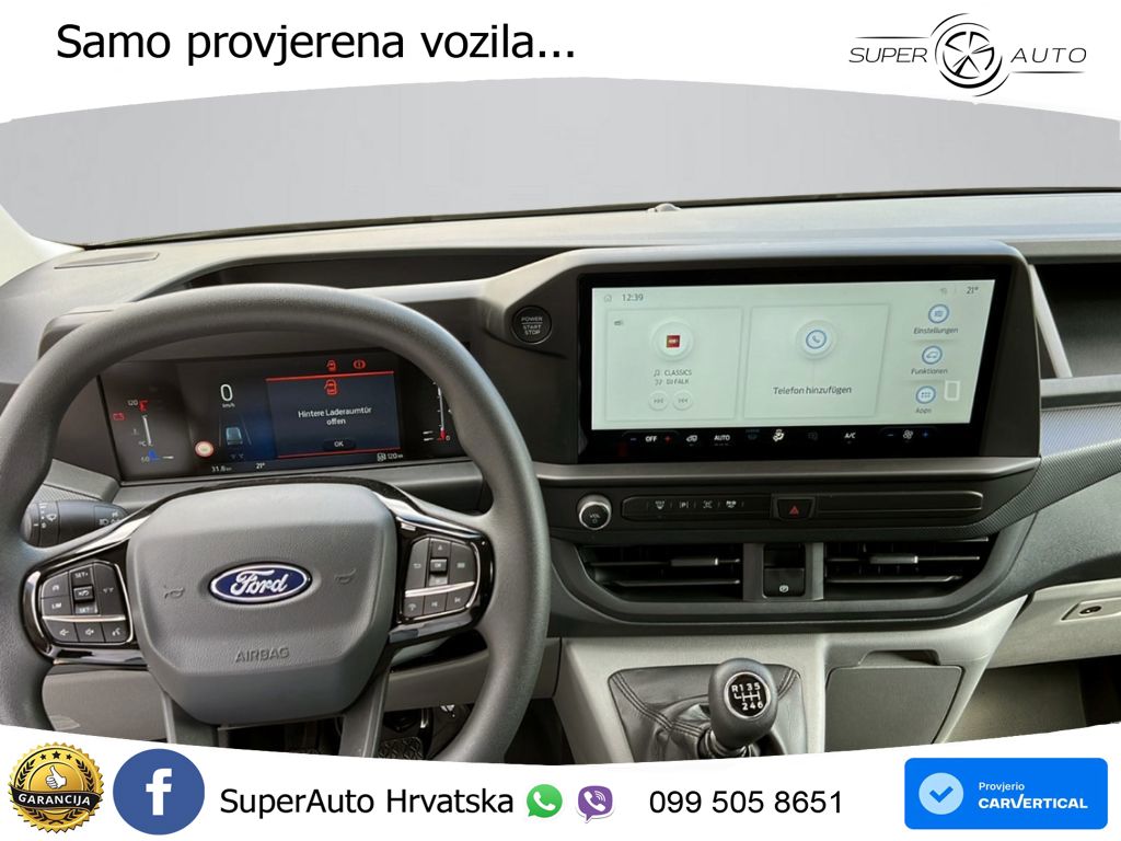Ford Transit Custom 280 L1 Trend FWD Navi LED SHZ Key 110 KS