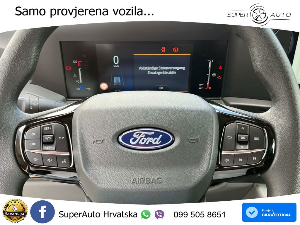 Ford Transit Custom 280 L1 Trend FWD Navi LED SHZ Key 110 KS