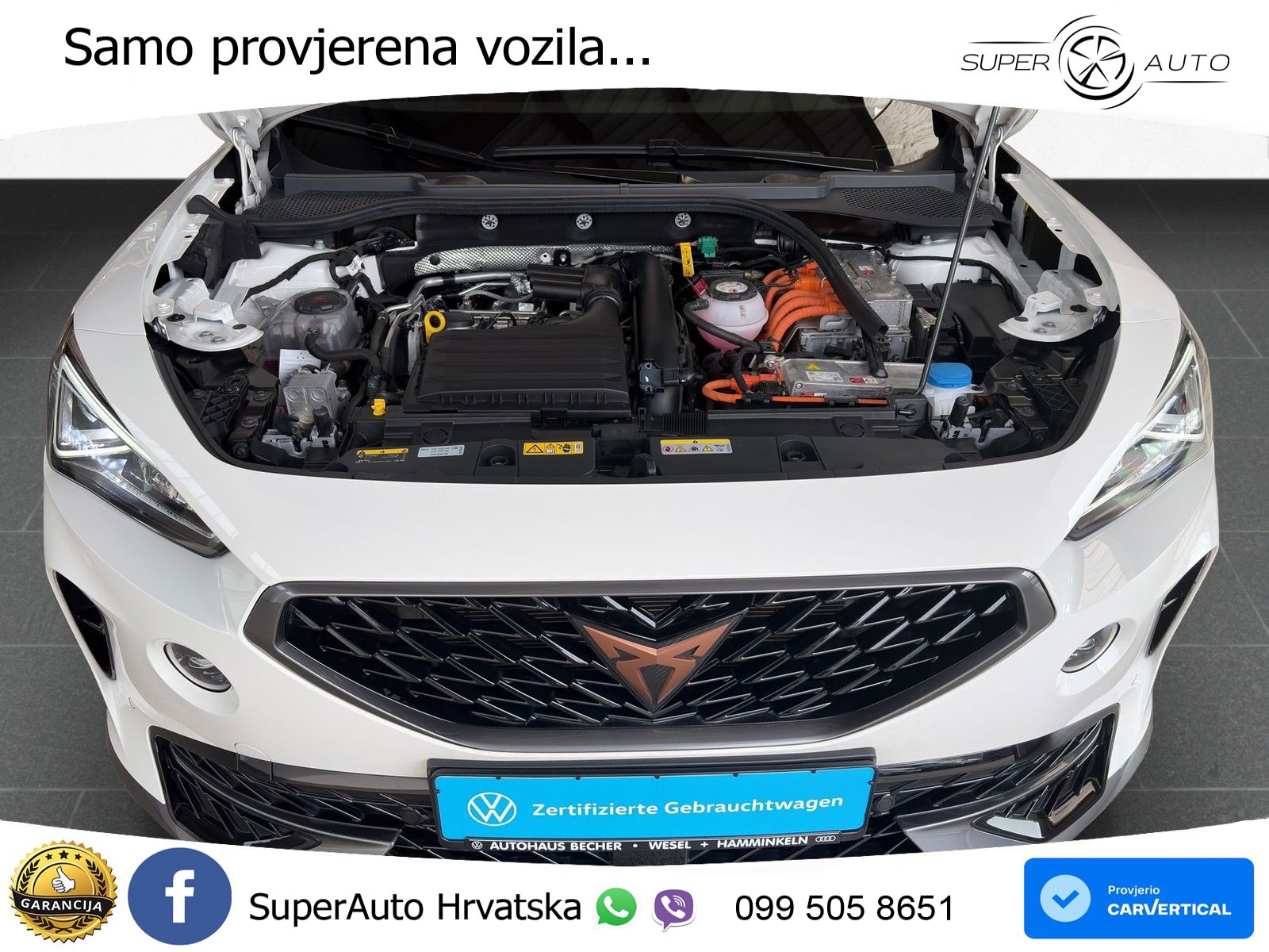 Cupra Formentor 1.4 TSI (245 KS) e-Hybrid DSG VZ LED+ACC