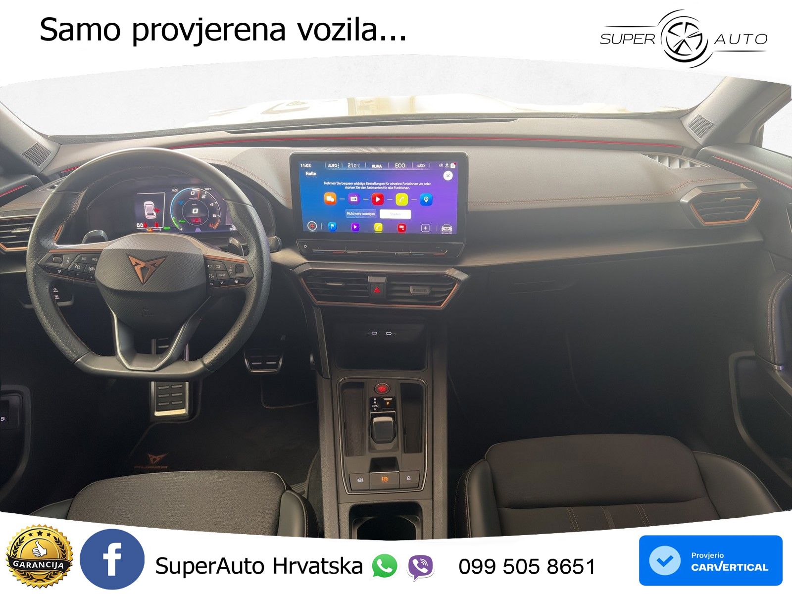 Cupra Formentor 1.4 TSI (245 KS) e-Hybrid DSG VZ LED+ACC