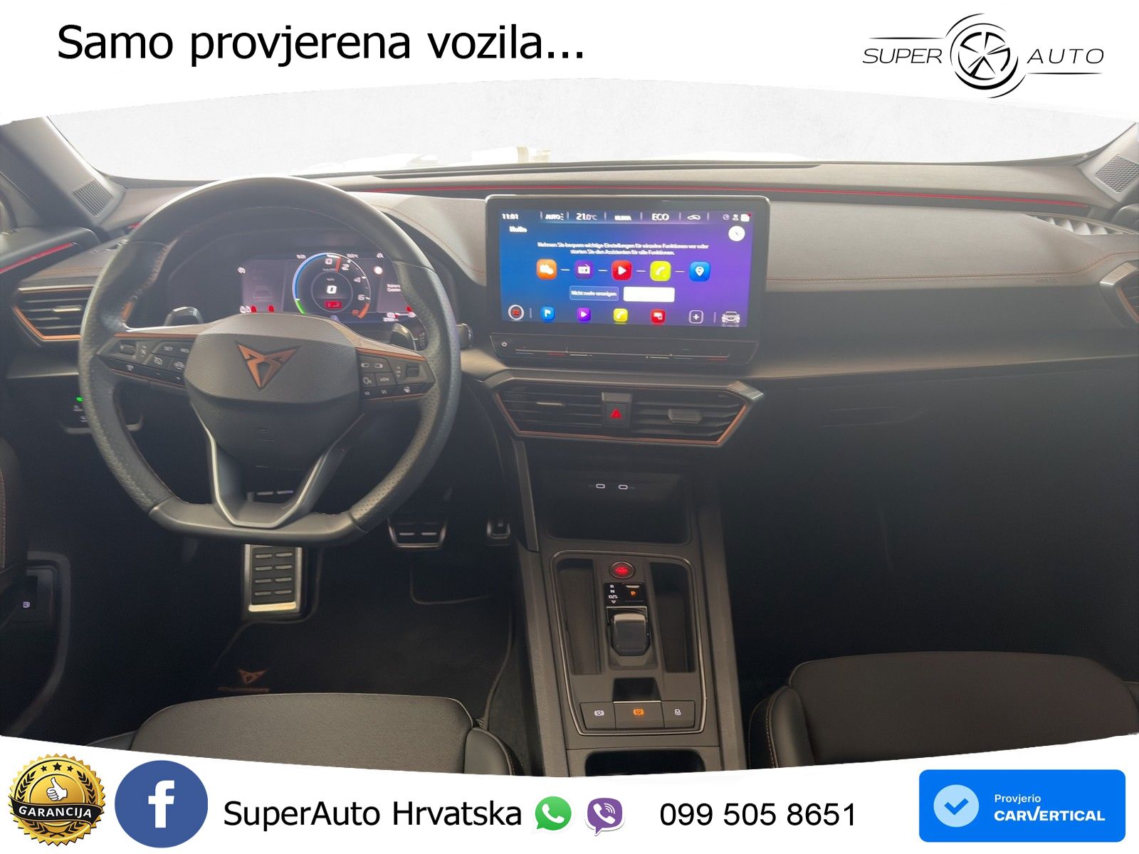 Cupra Formentor 1.4 TSI (245 KS) e-Hybrid DSG VZ LED+ACC